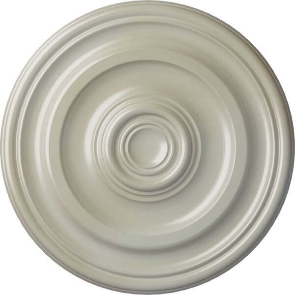 Ekena Millwork Kepler Traditional Ceiling Medallion (For Canopies up to 2 5/8"), 11 7/8"OD x 1 1/4"P, Flash Blue CM12KPFBS - main